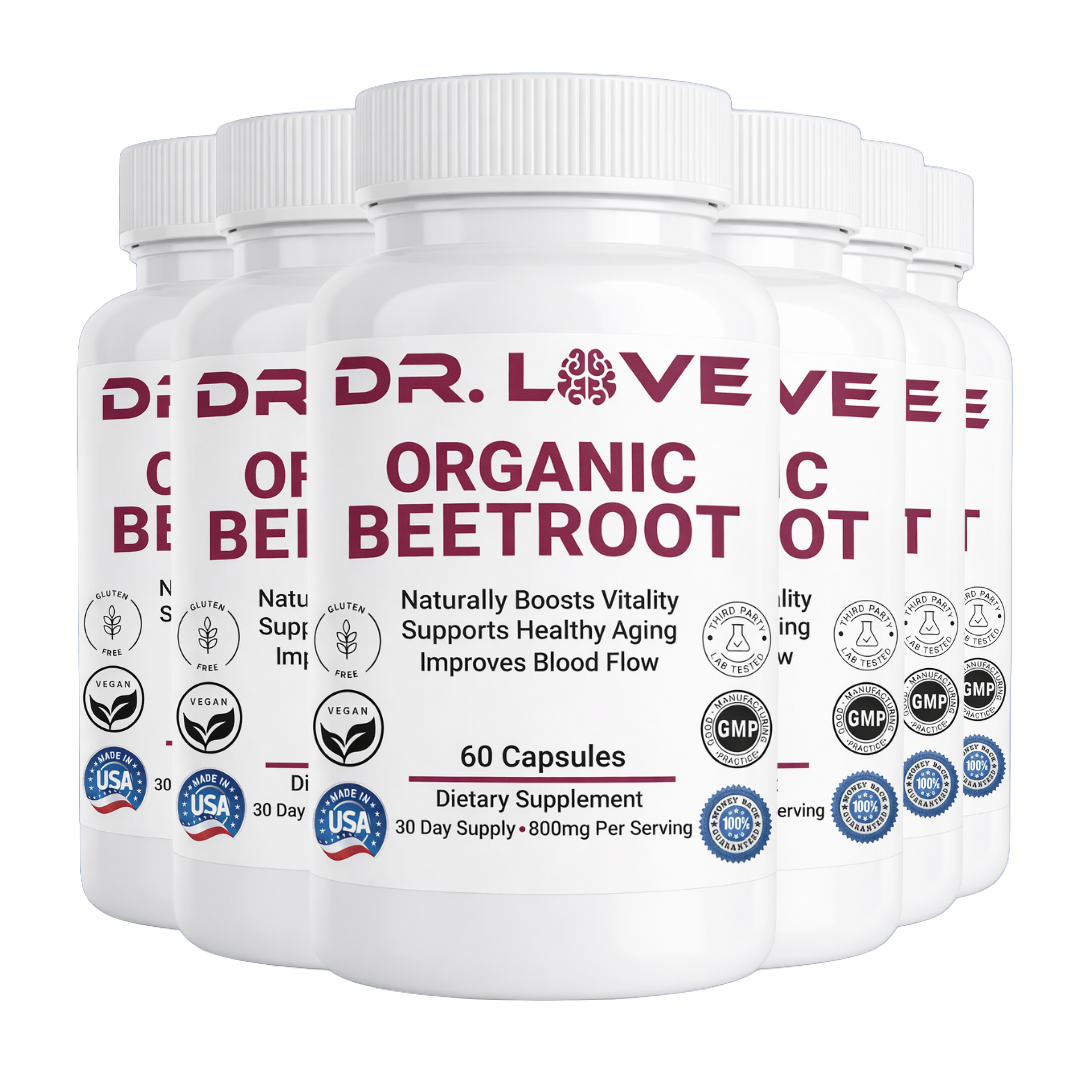 Dr. Love's Organic Beetroot - 1300mg