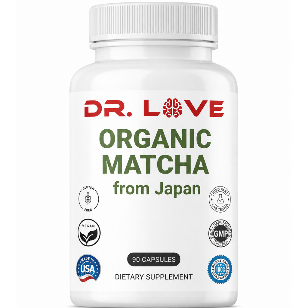 Dr. Love's Organic Matcha - 1000mg