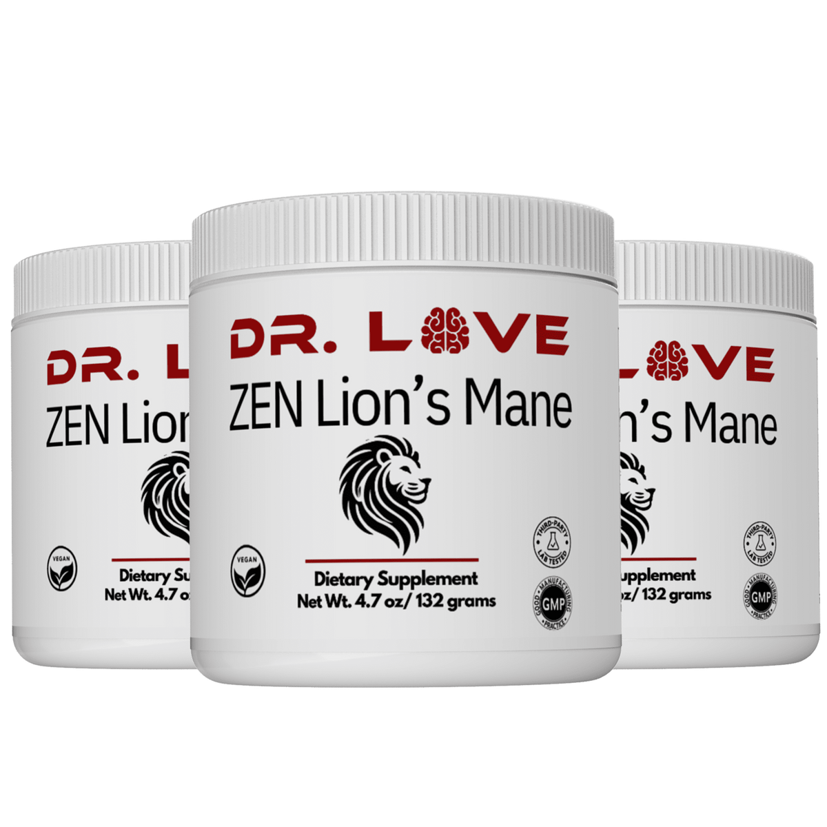 Zen Lion's Mane (60 Day Jar)